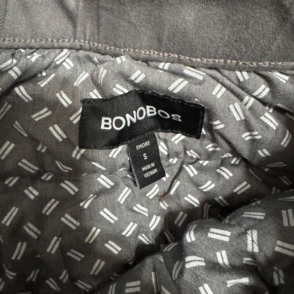 Bonobos gray elastic waist chino size small short - Picture 5 of 6